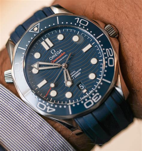 omega seamaster diver 300m men's bracelet watch|omega Seamaster Diver 300m test.